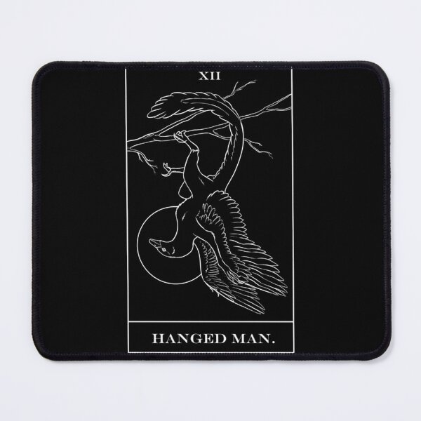 Item preview, Hanged Man dinosaur archeopteryx tarot designed and sold by ezfbnslptp13.