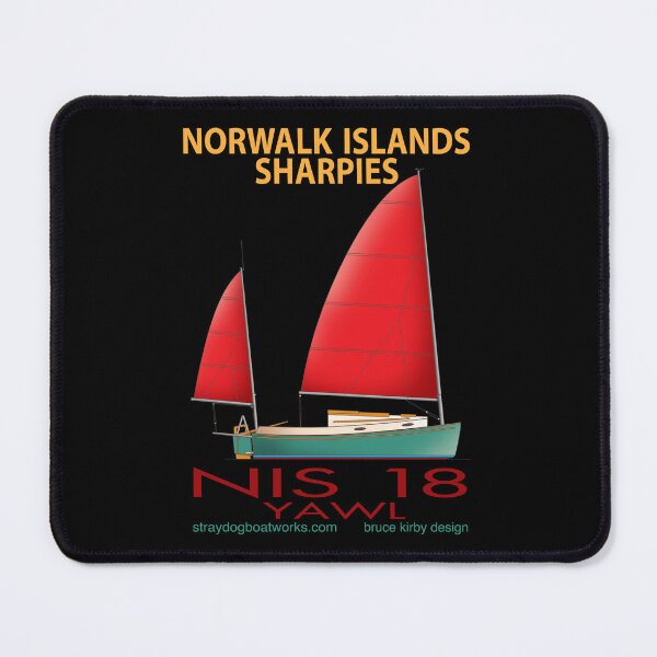Item preview, NIS 18 Yawl - Norwalk Island Sharpies designed and sold by StrayDogBoats.