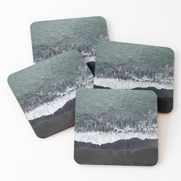 Item preview, The black beach in Iceland designed and sold by pietrofoto.