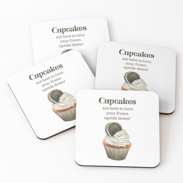 Item preview,  Cupcake are here to turn your frown upside down! designed and sold by shopfindingbeni.
