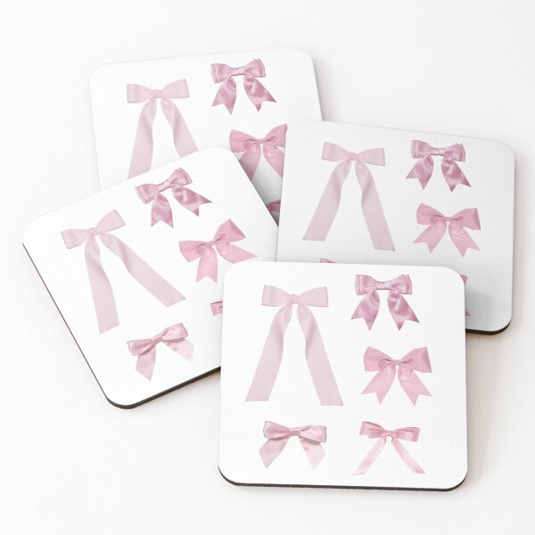 Item preview, pink bows designed and sold by verycoolandnice.
