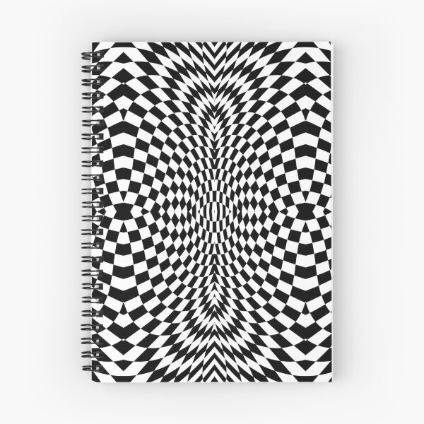 Item preview, 3D square black and white alternating grid pattern designed and sold by Atroce.
