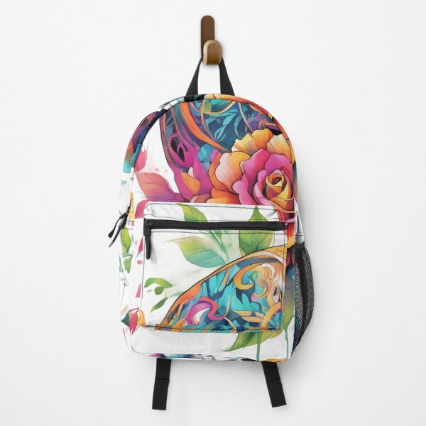 Artikelvorschau, Multicolor watercolor skull pattern entworfen und verkauft von oyonni design.