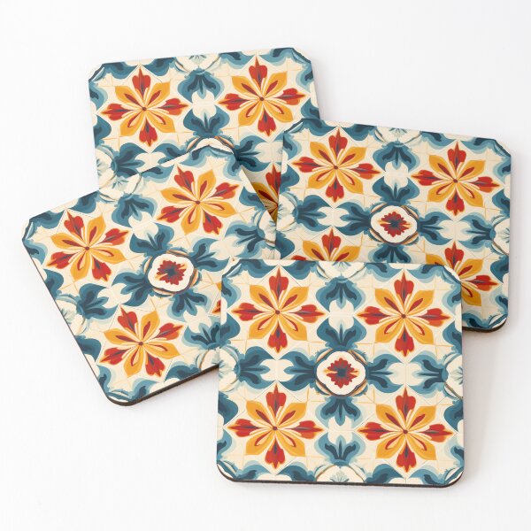 Item preview, Vintage Mosaic Floral Style ll designed and sold by PaTToStudio.