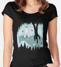 Wampa Cave Women's Fitted Scoop T-Shirt