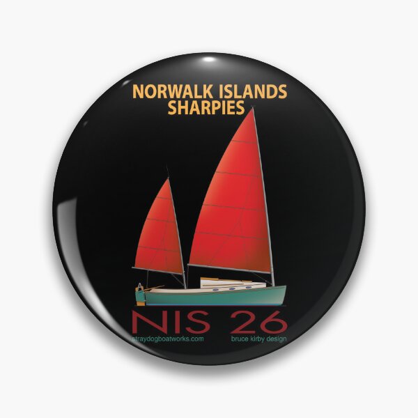 Item preview, NIS 26 - Norwalk Island Sharpies designed and sold by StrayDogBoats.