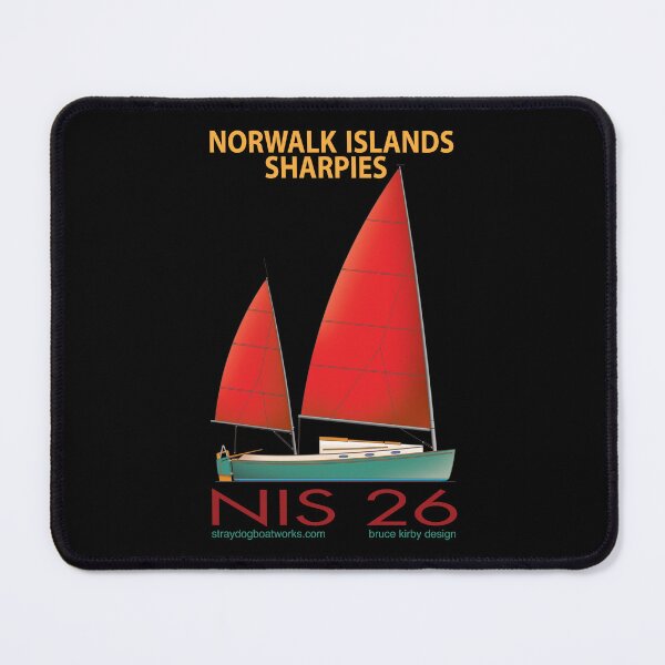 Item preview, NIS 26 - Norwalk Island Sharpies designed and sold by StrayDogBoats.