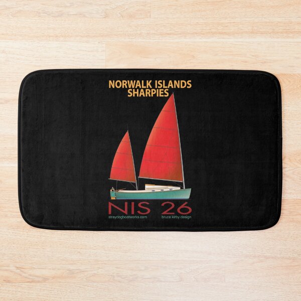 Item preview, NIS 26 - Norwalk Island Sharpies designed and sold by StrayDogBoats.
