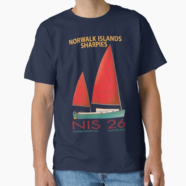Item preview, NIS 26 - Norwalk Island Sharpies designed and sold by StrayDogBoats.