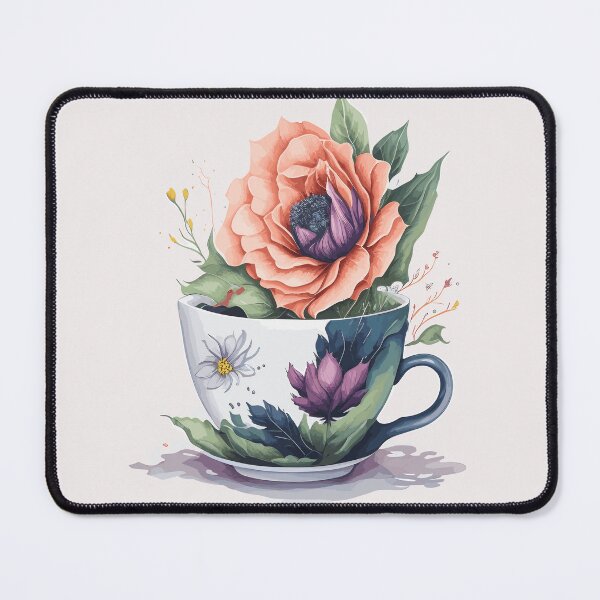 Item preview, Flower in a Tea Cup designed and sold by LuvleighArt.