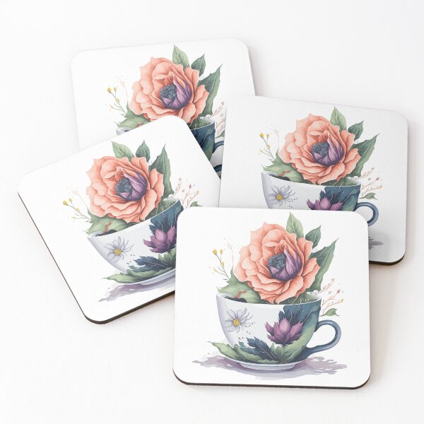 Item preview, Flower in a Tea Cup designed and sold by LuvleighArt.