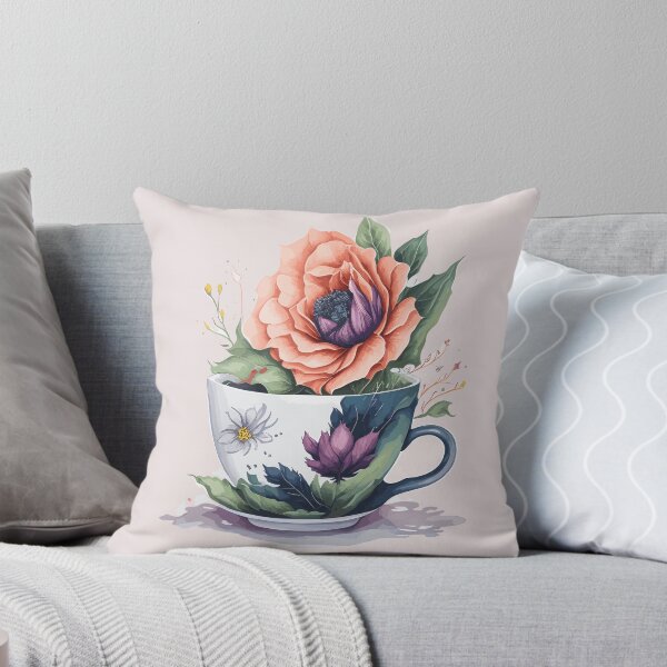 Item preview, Flower in a Tea Cup designed and sold by LuvleighArt.