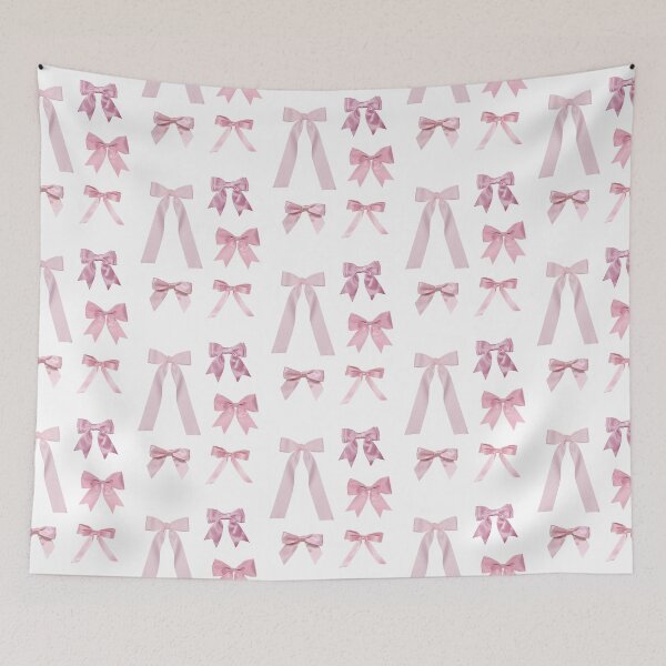 Item preview, pink bows designed and sold by verycoolandnice.