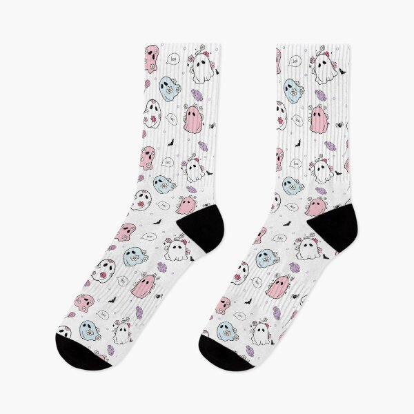 Item preview, Sweet Spirits in Blooms, Halloween Cute Pattern, Halloween Pink designed and sold by Peach-Design.