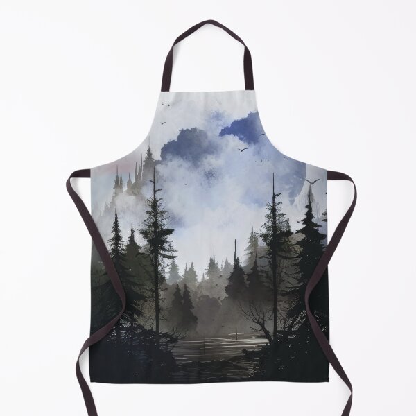 Item preview, Moonlit Wilderness - AI-Created Nature Scene T- Shirt designed and sold by AIPICCRAFT.