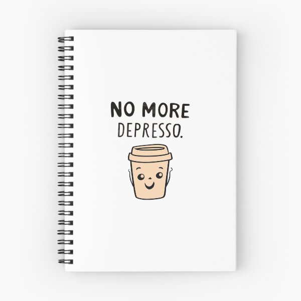 Item preview, No more depresso espresso lover brewed coffee caffiene aromatic  designed and sold by w1ckerman.