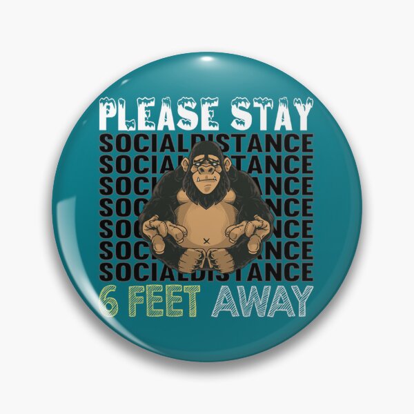 Item preview, Six Feet Gorilla   designed and sold by Cosetefranz.