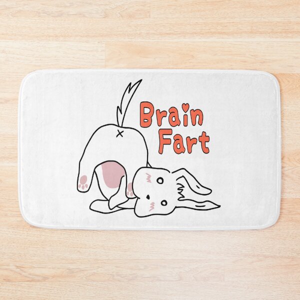 Item preview, Brain fart cute white puppy Roulo in white designed and sold by UgaMaru.