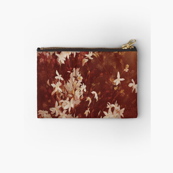 Item preview, Antique Look Vintage Jasmine Flowers - Shabby Chic Blossoms Grunge Style AI Art 4 of 4 designed and sold by Beachy.