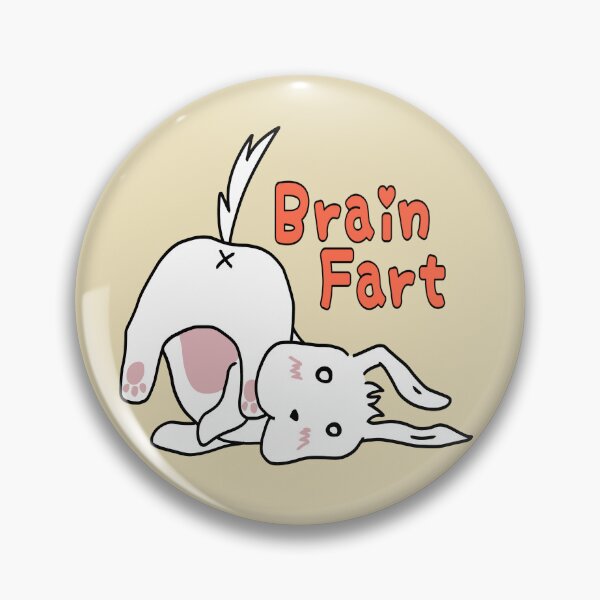 Item preview, Brain fart cute white puppy Roulo in beige designed and sold by UgaMaru.