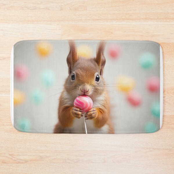 Item preview, Squirrel with lollipop designed and sold by Cocco Banana.