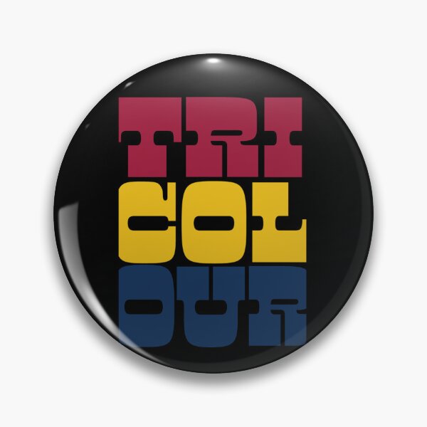 Item preview, Queen's Tricolour Sticker designed and sold by FOUREYEDESI.