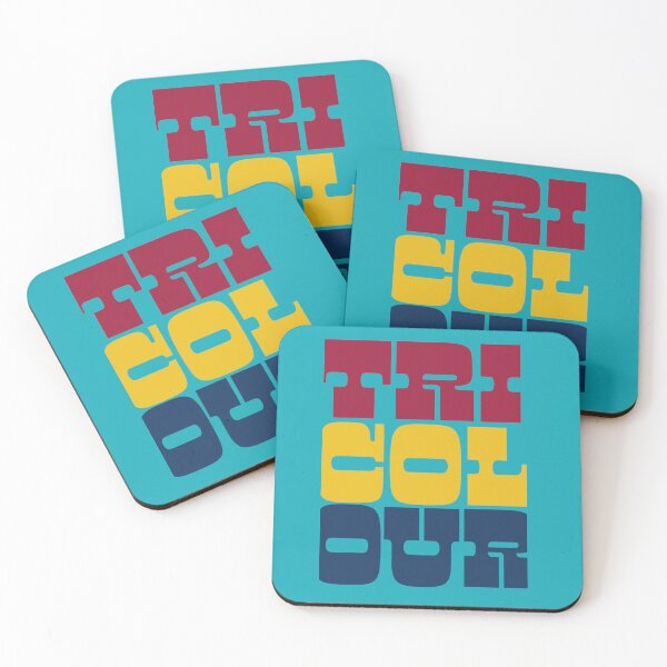 Item preview, Queen's Tricolour Sticker designed and sold by FOUREYEDESI.