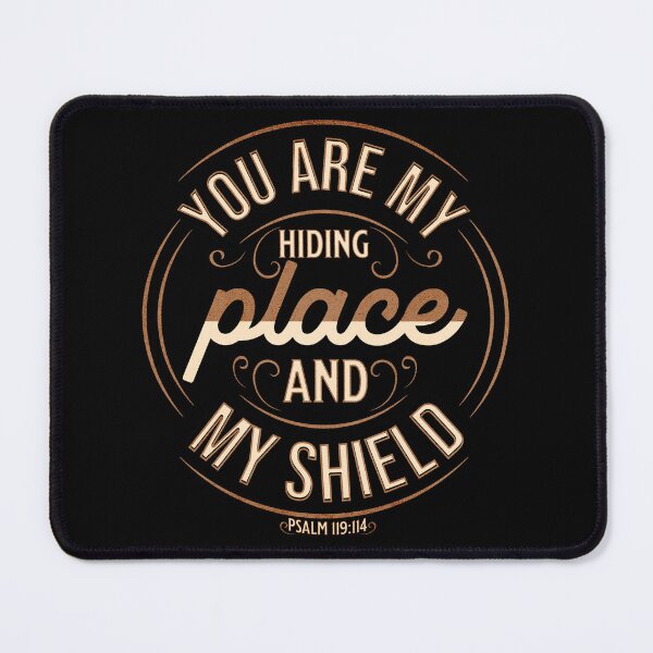 Item preview, My Hiding Place and My Shield designed and sold by MadeByDoodle.