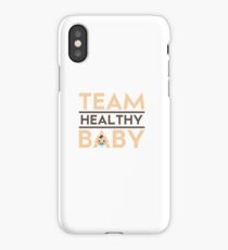 Team Healthy Baby iPhone Case