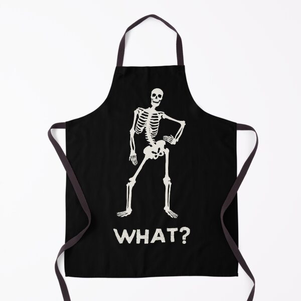 Item preview, What? Skeleton with Attitude perfect for Goth or Moody Teens this Halloween designed and sold by RoyalRepublics.