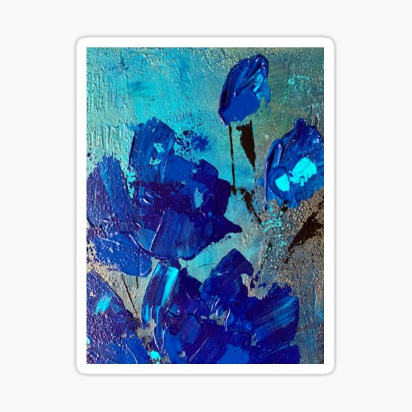 Item preview, Flowers in Vase, Blue Flowers, Flowers in Vase, Blue Flowers designed and sold by MagicaPainting.