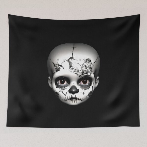 Item preview, Halloween Babysitting - Sugar Skull Baby designed and sold by WrenDay.
