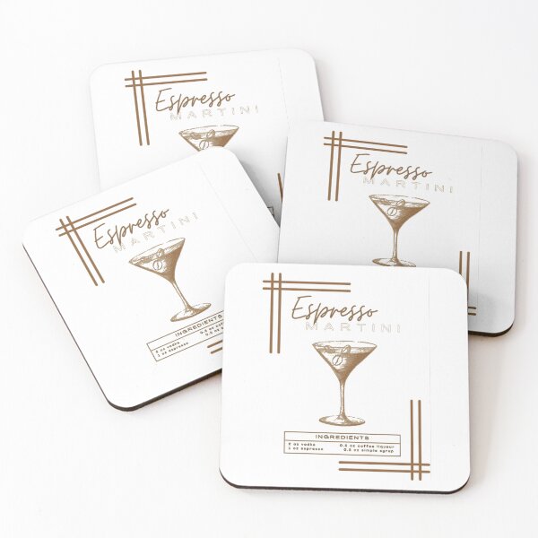 Item preview, Espresso Martini Cocktail Art designed and sold by TondaMcdevitt.