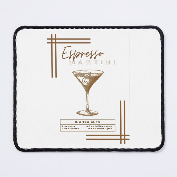 Item preview, Espresso Martini Cocktail Art designed and sold by TondaMcdevitt.