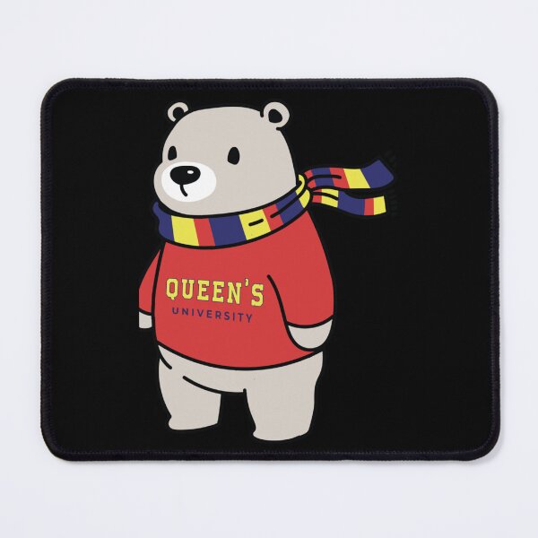 Item preview, Queens University Bear with Sweater Sticker designed and sold by FOUREYEDESI.