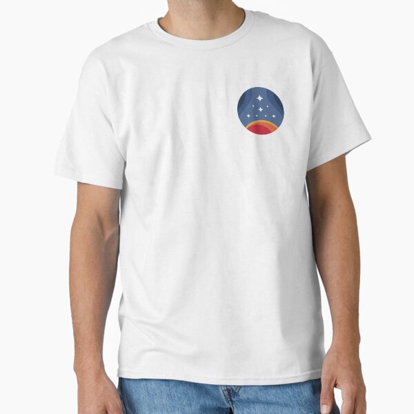 Starfield Constellation Badge Logo Classic T-Shirt