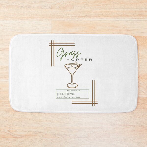 Item preview, Grasshopper Cocktail Art designed and sold by TondaMcdevitt.