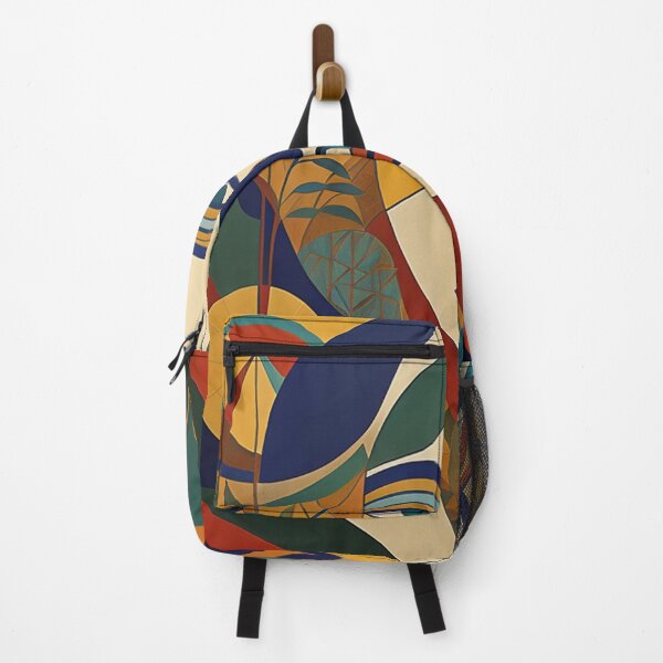 Item preview, Woman in abstract lines and shapes designed and sold by AICreatorin.
