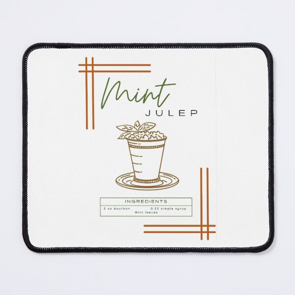 Item preview, Mint Julep Cocktail Art Active  designed and sold by TondaMcdevitt.