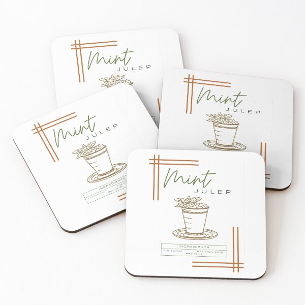 Item preview, Mint Julep Cocktail Art Active  designed and sold by TondaMcdevitt.
