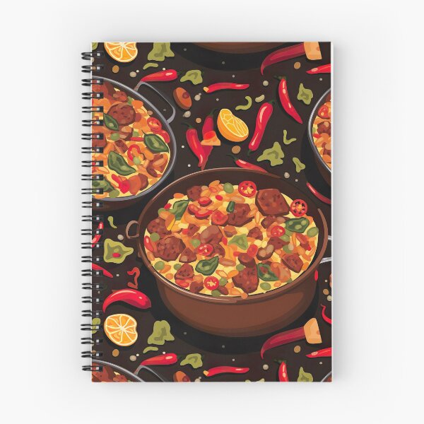 Aperçu de l'œuvre Design estival moderne rappelant le jambalaya et le gumbo créée et vendue par Pflugart.