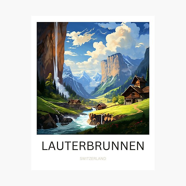 Item preview, Lauterbrunnen, Switzerland designed and sold by andreipopescu.