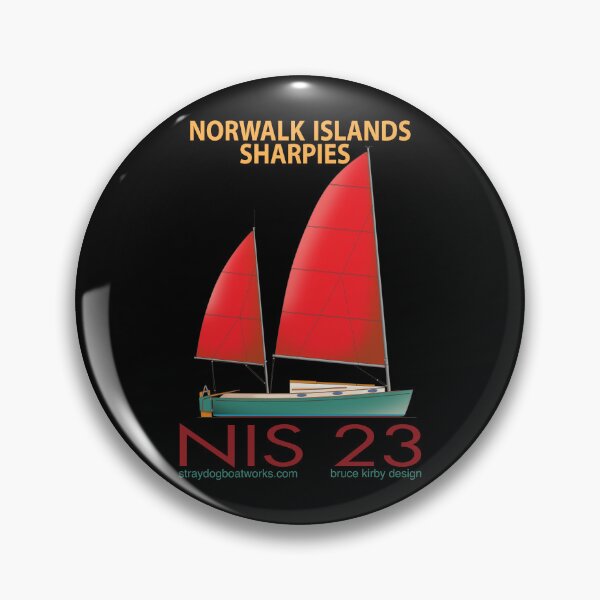 Item preview, NIS 23 - Norwalk Island Sharpies designed and sold by StrayDogBoats.
