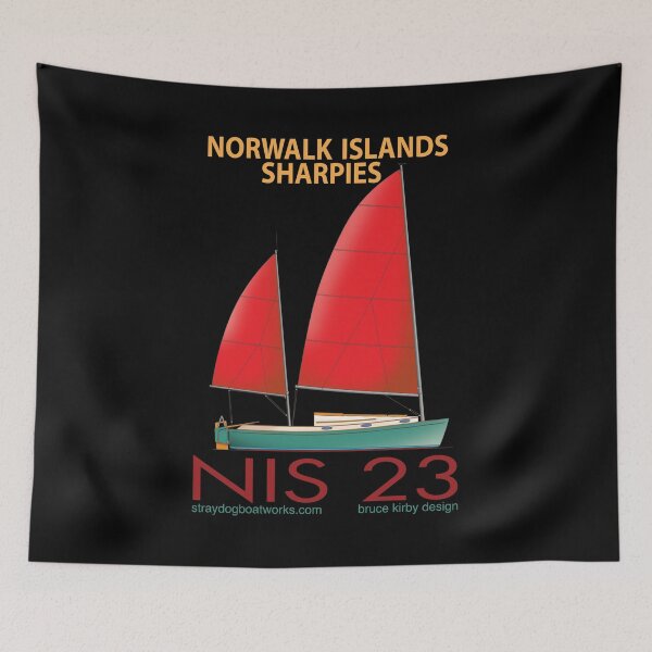 Item preview, NIS 23 - Norwalk Island Sharpies designed and sold by StrayDogBoats.