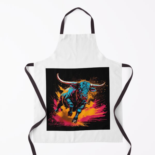 Item preview, Bull in action designed and sold by ArtMysterious.