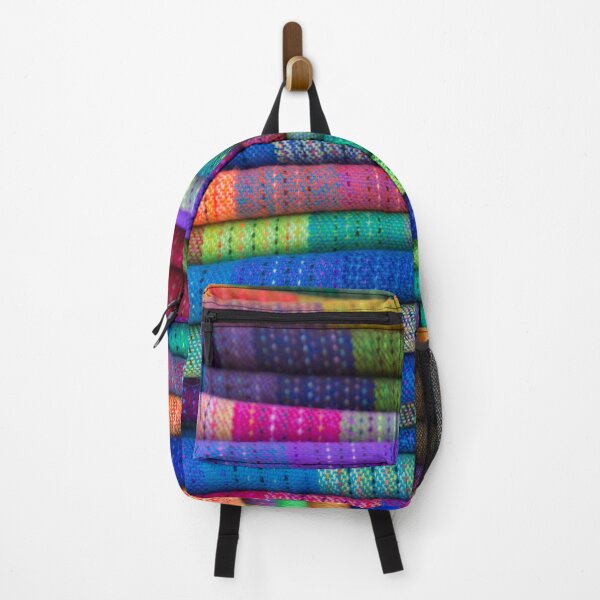 Item preview, Background of colored fabrics from Bolivia ethnic market designed and sold by Piccaya.