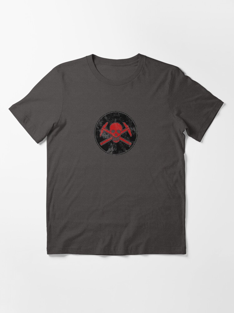 Thumbnail 3 of 7, Essential T-Shirt, Architectural Jolly Rogers - Ink Stamp designed and sold by bobborson.