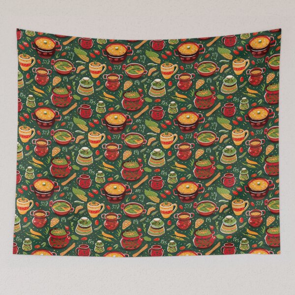 Item preview, Modern summery design reminiscent of jambalaya and gumbo designed and sold by Pflugart.