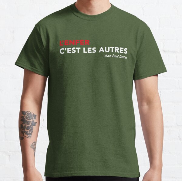 Jean Paul Sartre T-Shirts for Sale | Redbubble