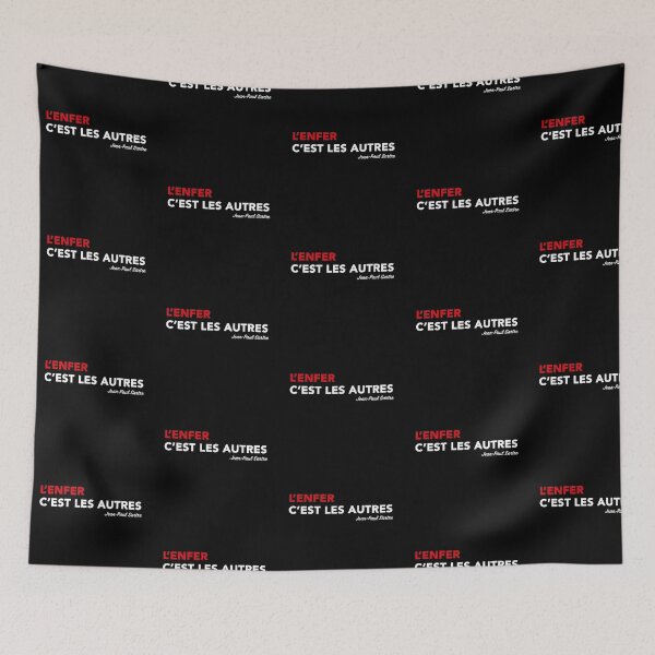 Item preview, JEAN-PAUL SARTRE: HELL IS OTHERS designed and sold by Aspretto.
